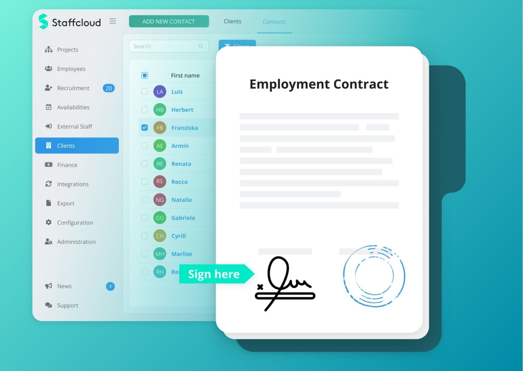 Workforce Management Contract